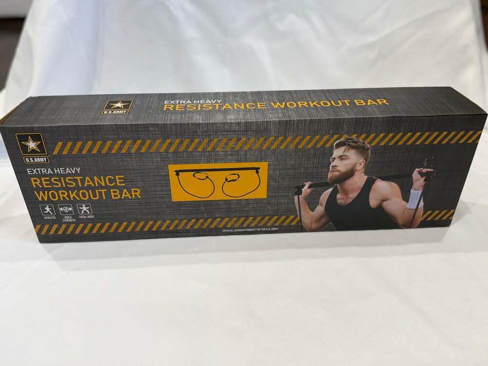 U.S. Army Extra Heavy Resistance Workout Bar (70-75 lbs Resistance)